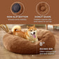Calming Donut Bed for Dogs and Cats