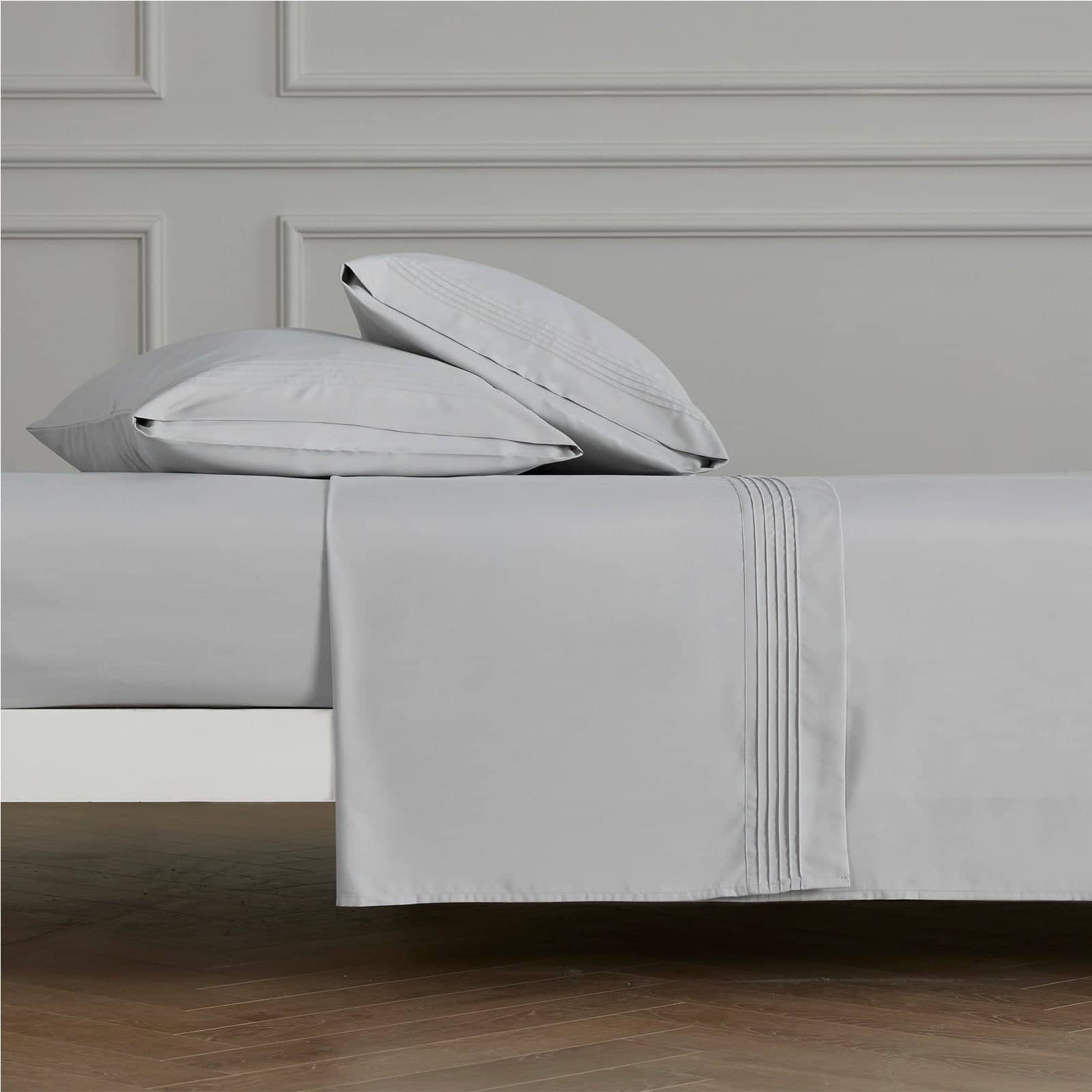 Bedsure | Moisture-Wicking Sheet Set lightgrey soft comfort