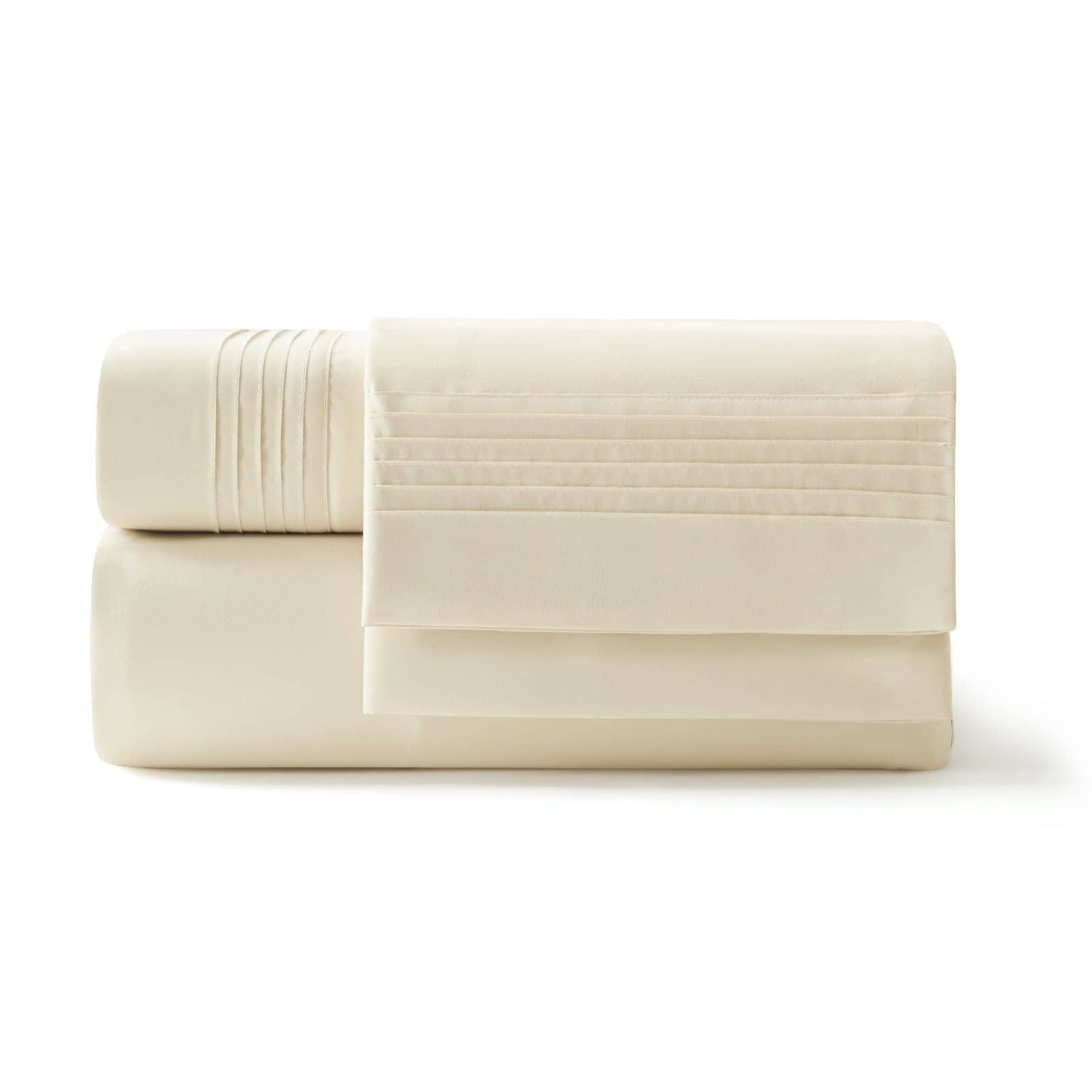 Bedsure | Moisture-Wicking Sheet Set beige premium quality