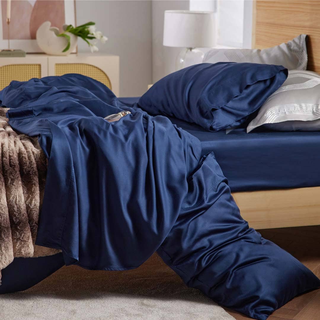 Bedding Comforter Set, 4 Pieces Bedding Set, Duvet Cover Sets Flannel  Fleece Panel Band Bedding Set Duvet Cover Bed Winter Flower Print Linen  Fitted