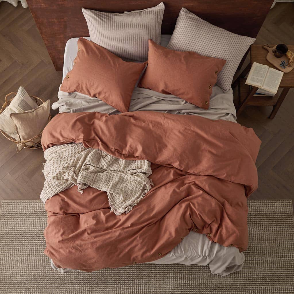 Linen Cotton Duvet Cover Set