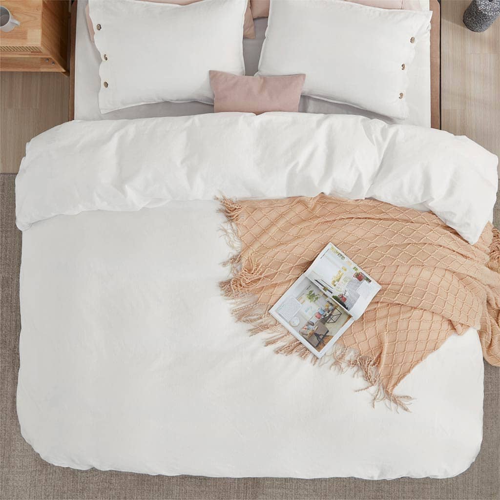 Linen Cotton Duvet Cover Set