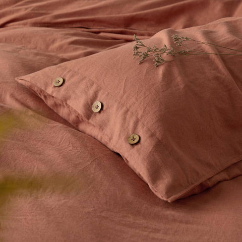 Linen Cotton Duvet Cover Set