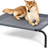 Bedsure Elevated Dog Bed - Grey