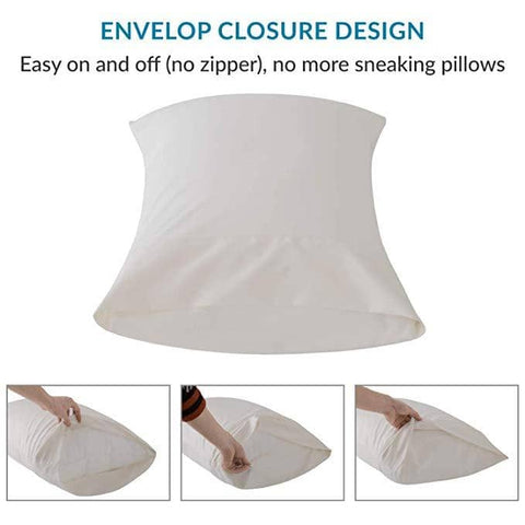 Bedsure | envelop closure design,easy on and off(no zipper),no more sneaking pillows