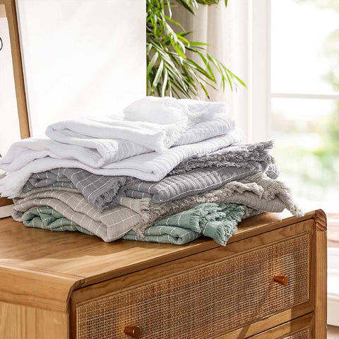 Soft Handle Chic Laundry Tote - Aqua 