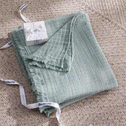 100% Cotton Muslin Throw Blanket