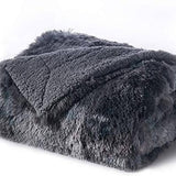 Bedsure | Faux Fur and Sherpa Shaggy Blanket comfort