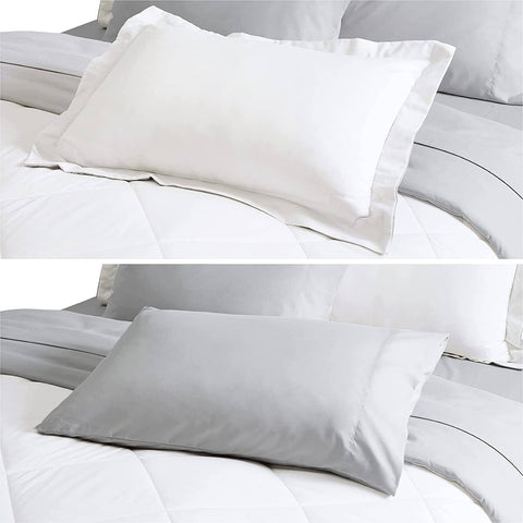 Reversible Microfiber Comforter Set