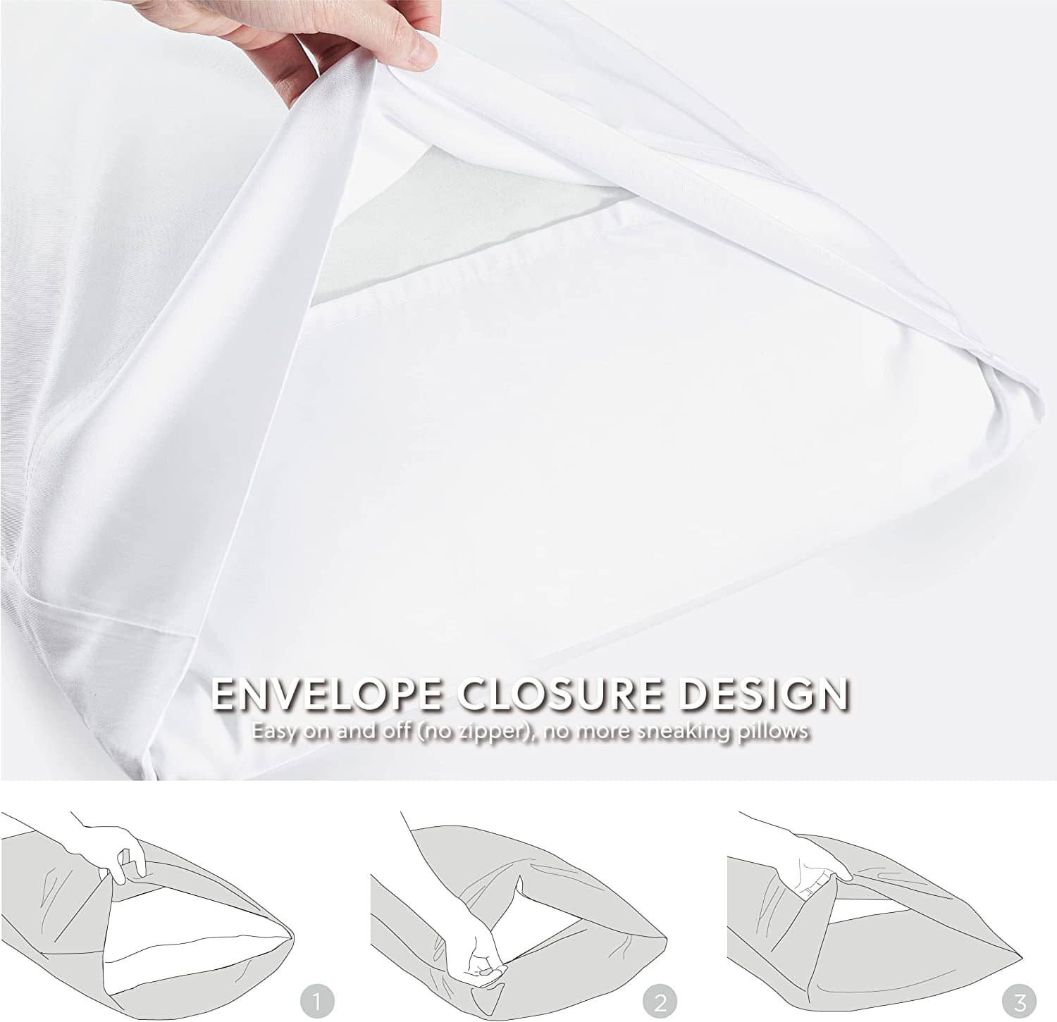 Silky Bamboo Rayon Pillowcase