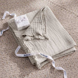 100% Cotton Muslin Throw Blanket