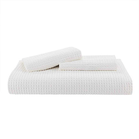 100% Cotton Waffle Weave Duvet Cover Set