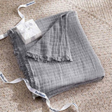 100% Cotton Muslin Throw Blanket