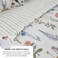 Botanical Floral Soft Comforter Set