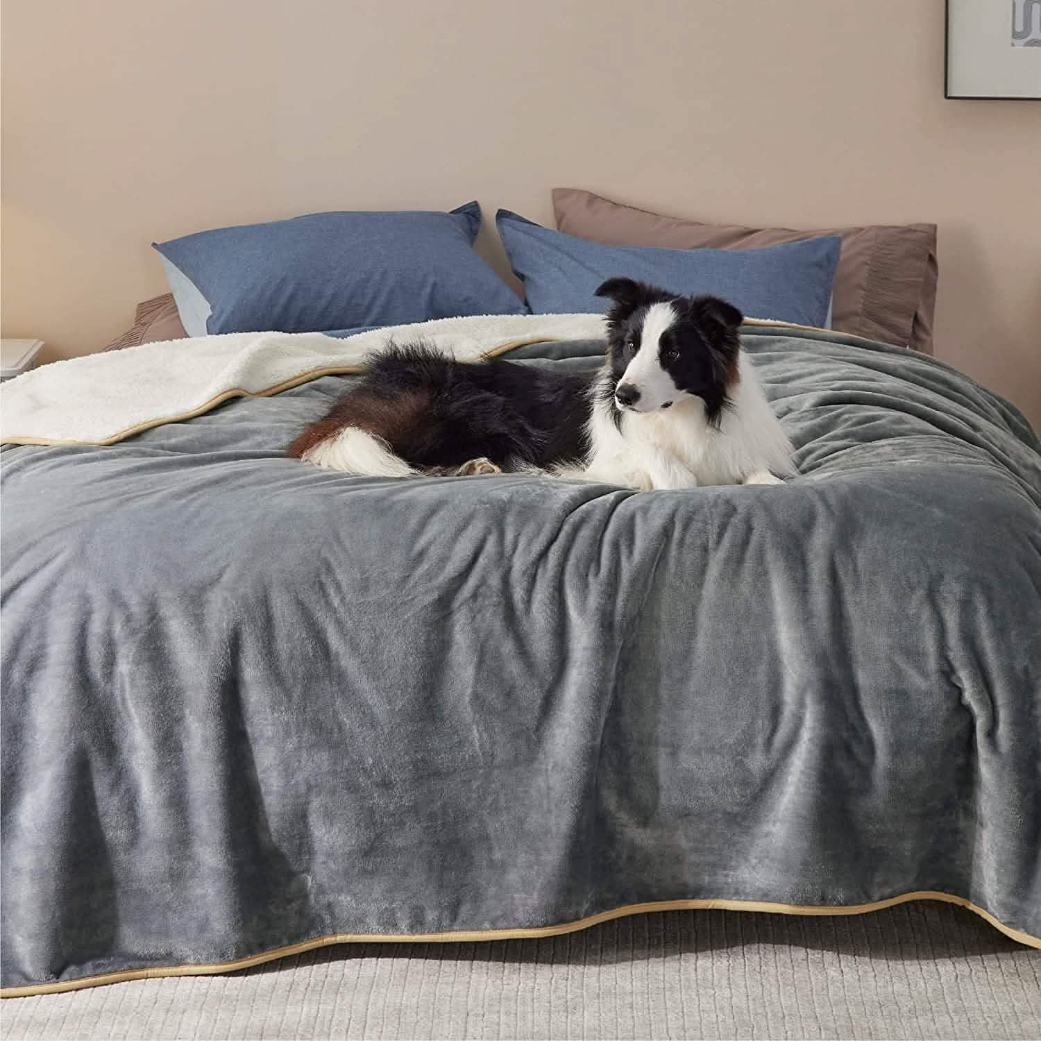 Pet proof duvet top cover