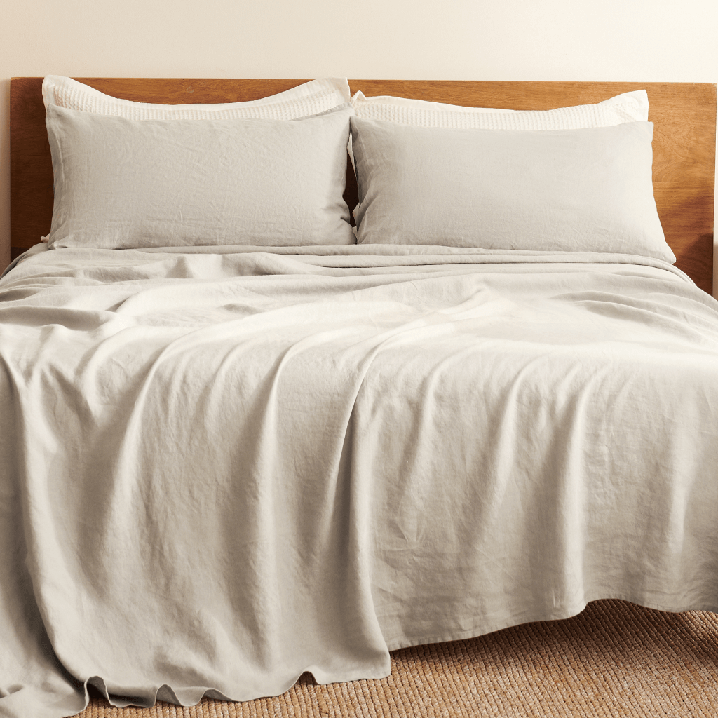 100% Linen Sheets Set- 4 Pieces