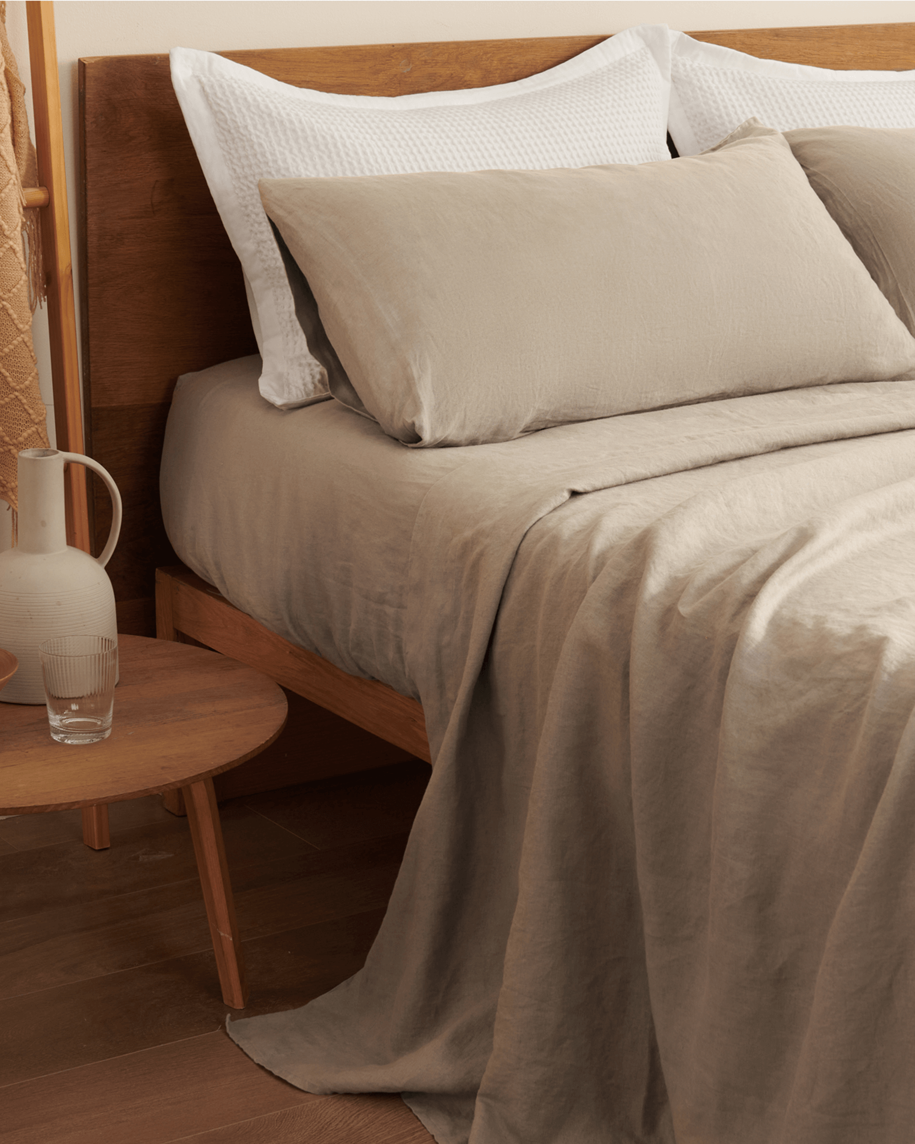 100% Linen Sheets Set- 4 Pieces