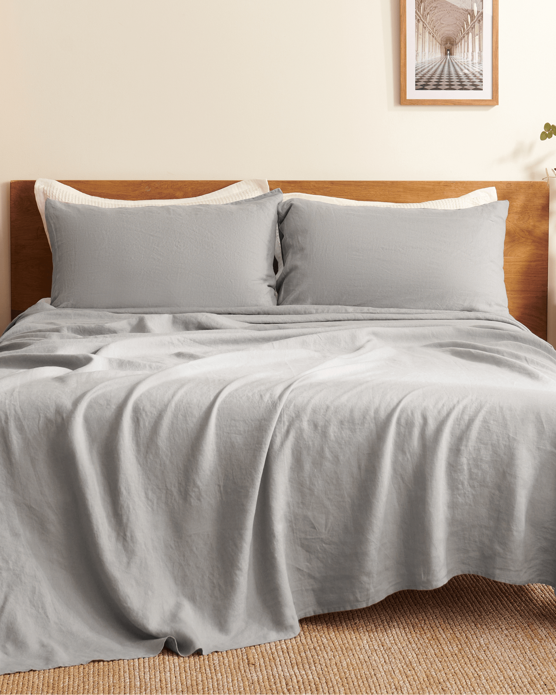 100% Linen Sheets Set- 4 Pieces