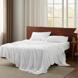 Bedsure 100% Lightweight Percale T180 Cotton Sheet Sets