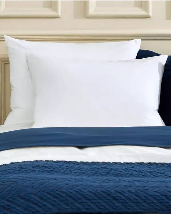 Cotton Pillow Protector with Zipper