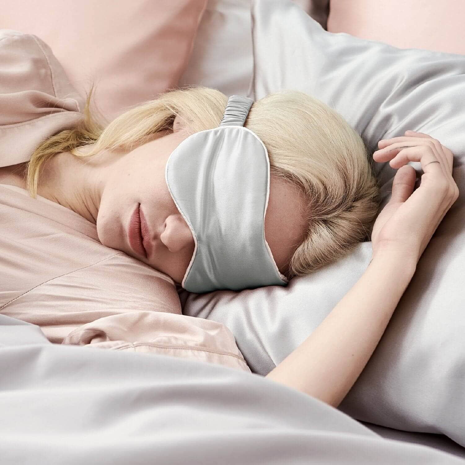 100% Mulberry Silk Pillowcase and Sleep Eye Mask Online Shop